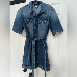 Tommy Hilfiger Blue Denim Dress
